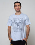 T Zone Short Sleeve T-Shirt Print Theme Geometric 2 Bull1