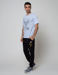 T Zone Short Sleeve T-Shirt Print Theme Geometric 2 Bull1