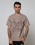T Zone Short Sleeve T-Shirt Print Theme Geometric 2 Bull1