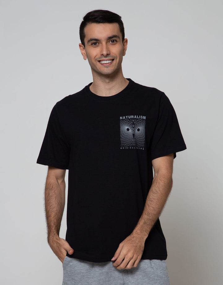 T Zone Short Sleeve T-Shirt Print Theme Geometric 2 Naturalism