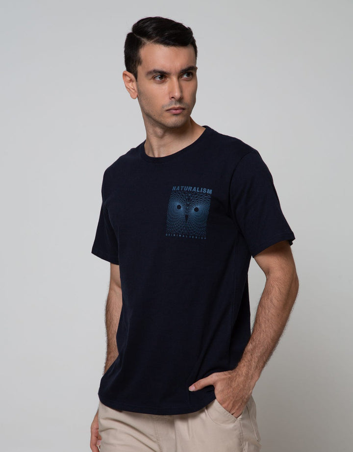 T Zone Short Sleeve T-Shirt Print Theme Geometric 2 Naturalism