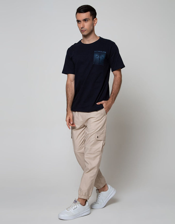 T Zone Short Sleeve T-Shirt Print Theme Geometric 2 Naturalism