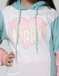 Nevada Sweatshirt Hoodie Cut N Sewn Big Prt Happy