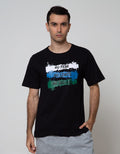 T Zone Short Sleeve T-Shirt Print Dazzling Graffiti No Fear