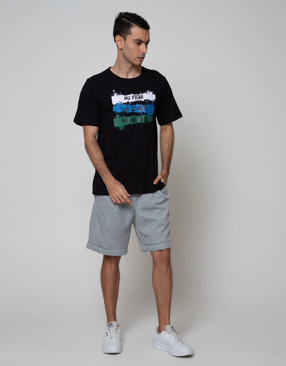 T Zone Short Sleeve T-Shirt Print Dazzling Graffiti No Fear
