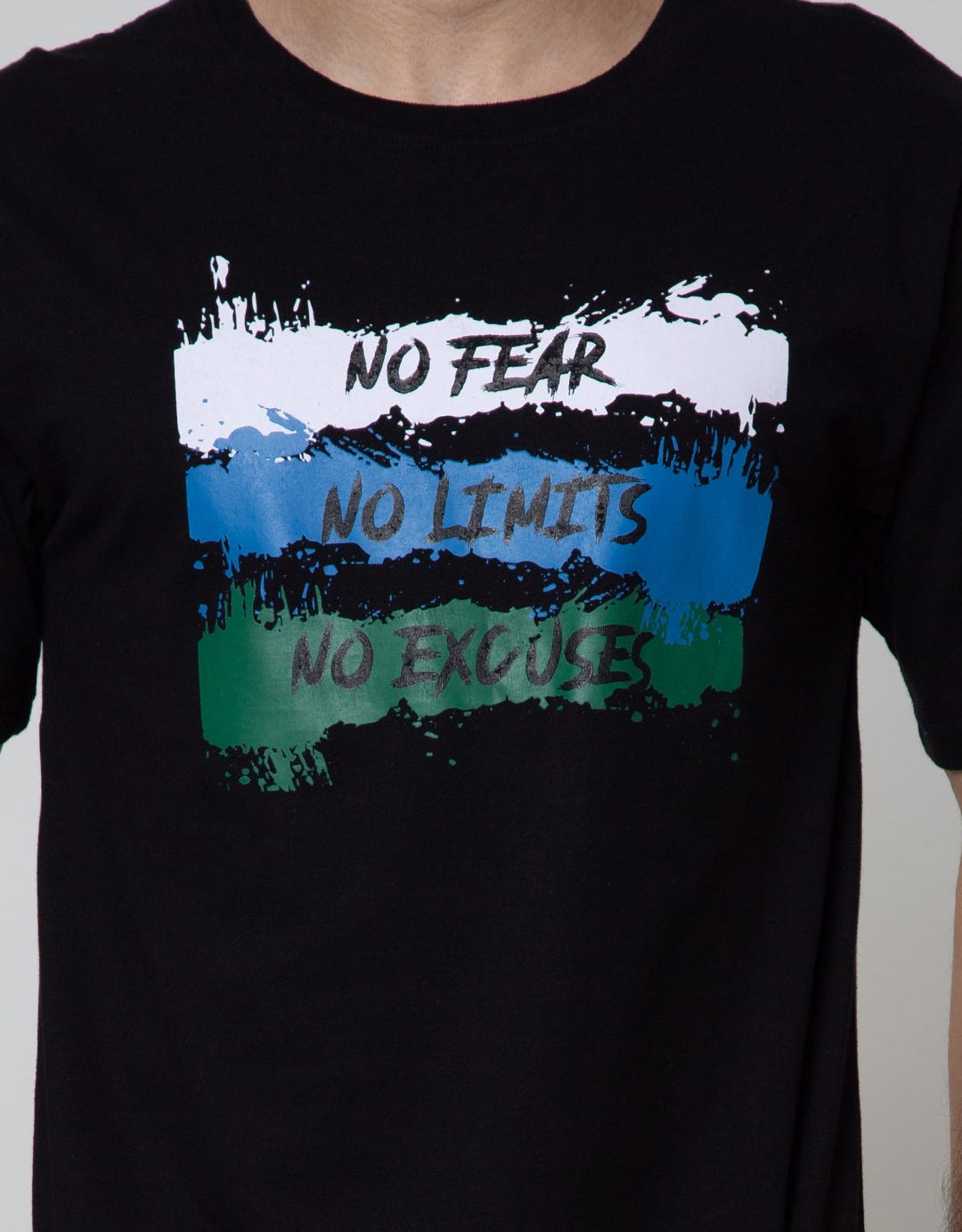 T Zone Short Sleeve T-Shirt Print Dazzling Graffiti No Fear