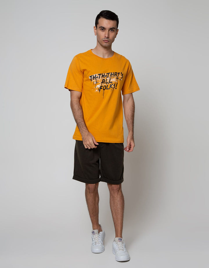 T Zone Short Sleeve T-Shirt Print Dazzling Graffiti That'S All Folk