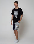 T Zone Short Sleeve T-Shirt Print Theme Emoji Spoof