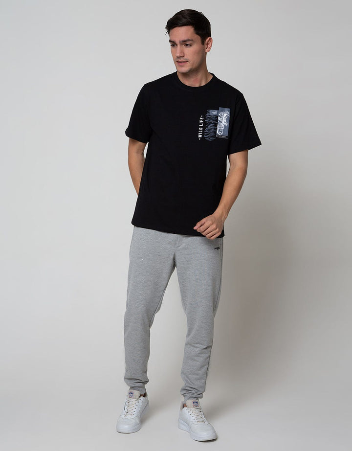 T Zone Short Sleeve T-Shirt Print Animal Wild Life Theme