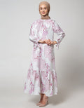Annisa Long Sleeve Maxi Dress Lily Match Camo Dress