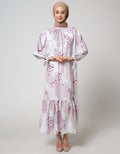 Annisa Long Sleeve Maxi Dress Lily Match Camo Dress