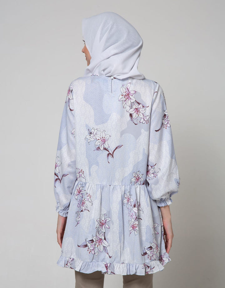 Annisa Long Sleeve Blouse Lily Match Camouflage