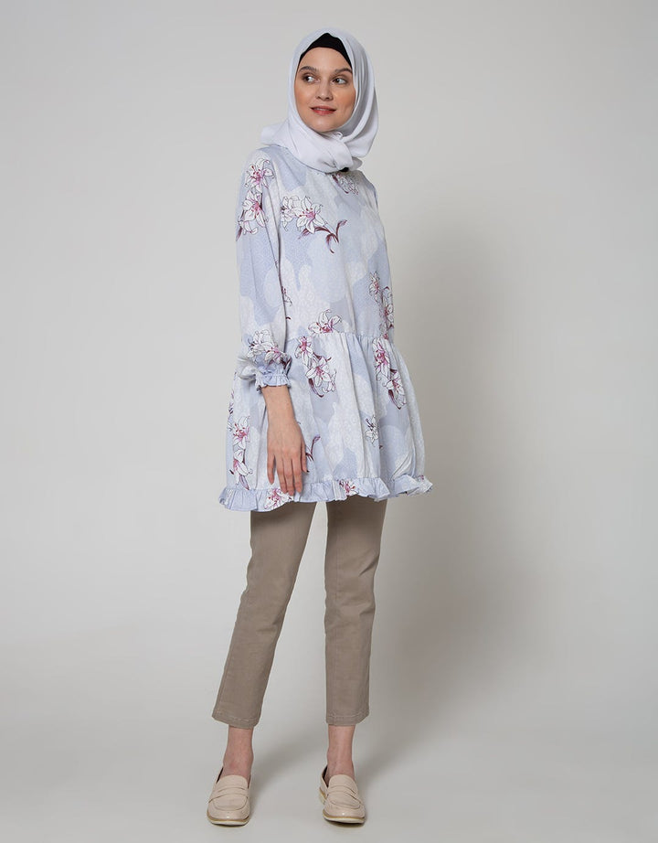 Annisa Long Sleeve Blouse Lily Match Camouflage