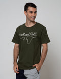 T Zone Short Sleeve T-Shirt Big Size Print Theme Music Rock N Roll