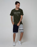 T Zone Short Sleeve T-Shirt Big Size Print Theme Music Rock N Roll