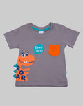 Pipiniko Short Sleeve T-Shirt Funny Dino
