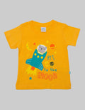 Pipiniko Short Sleeve T-Shirt Lets Go To The Moon Space