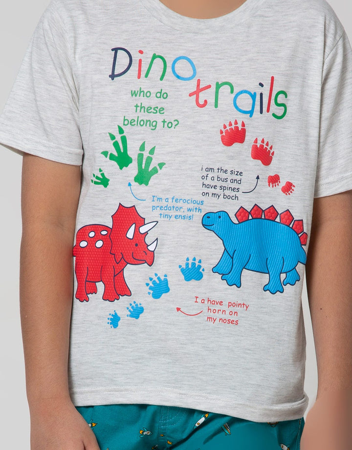 Little M Short Sleeve T-Shirt Best Buy Dino