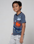 Little M Short Sleeve T-Shirt Best Buy Shark