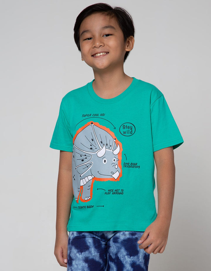Little M Short Sleeve T-Shirt Best Buy Dino
