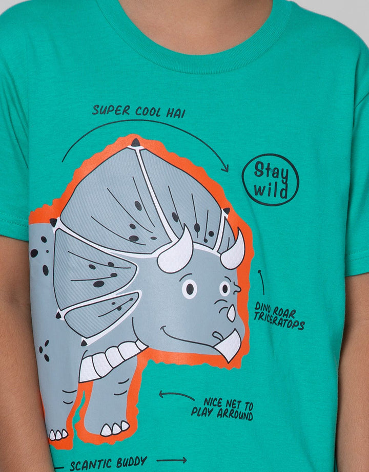 Little M Short Sleeve T-Shirt Best Buy Dino