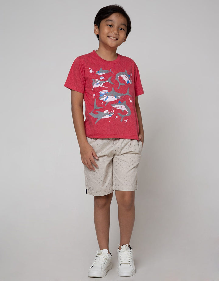 Little M Short Sleeve T-Shirt Best Buy Shark