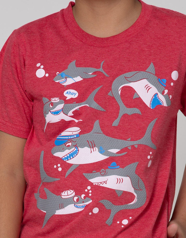Little M Short Sleeve T-Shirt Best Buy Shark