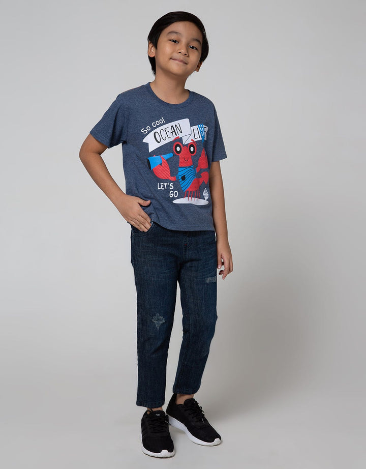 Little M Short Sleeve T-Shirt Best Buy Crab