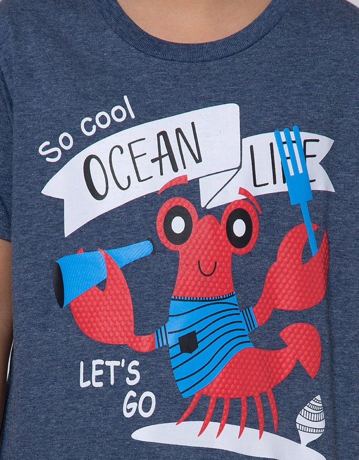 Little M Short Sleeve T-Shirt Best Buy Crab