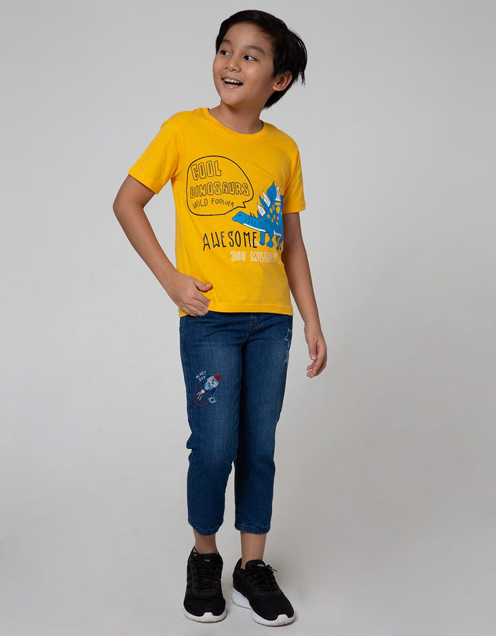 Little M Short Sleeve T-Shirt Basic Best Buy Dino