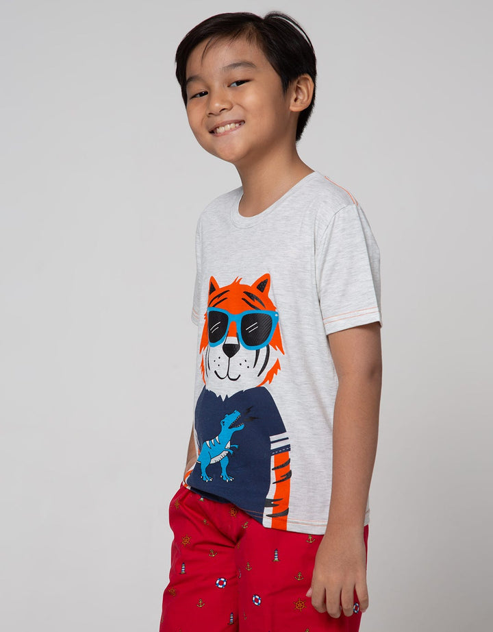 Little M Short Sleeve T-Shirt Best Buy Tiger 