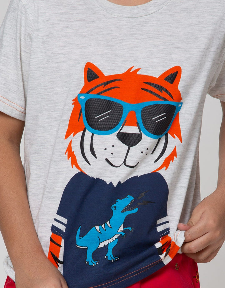 Little M Short Sleeve T-Shirt Best Buy Tiger 