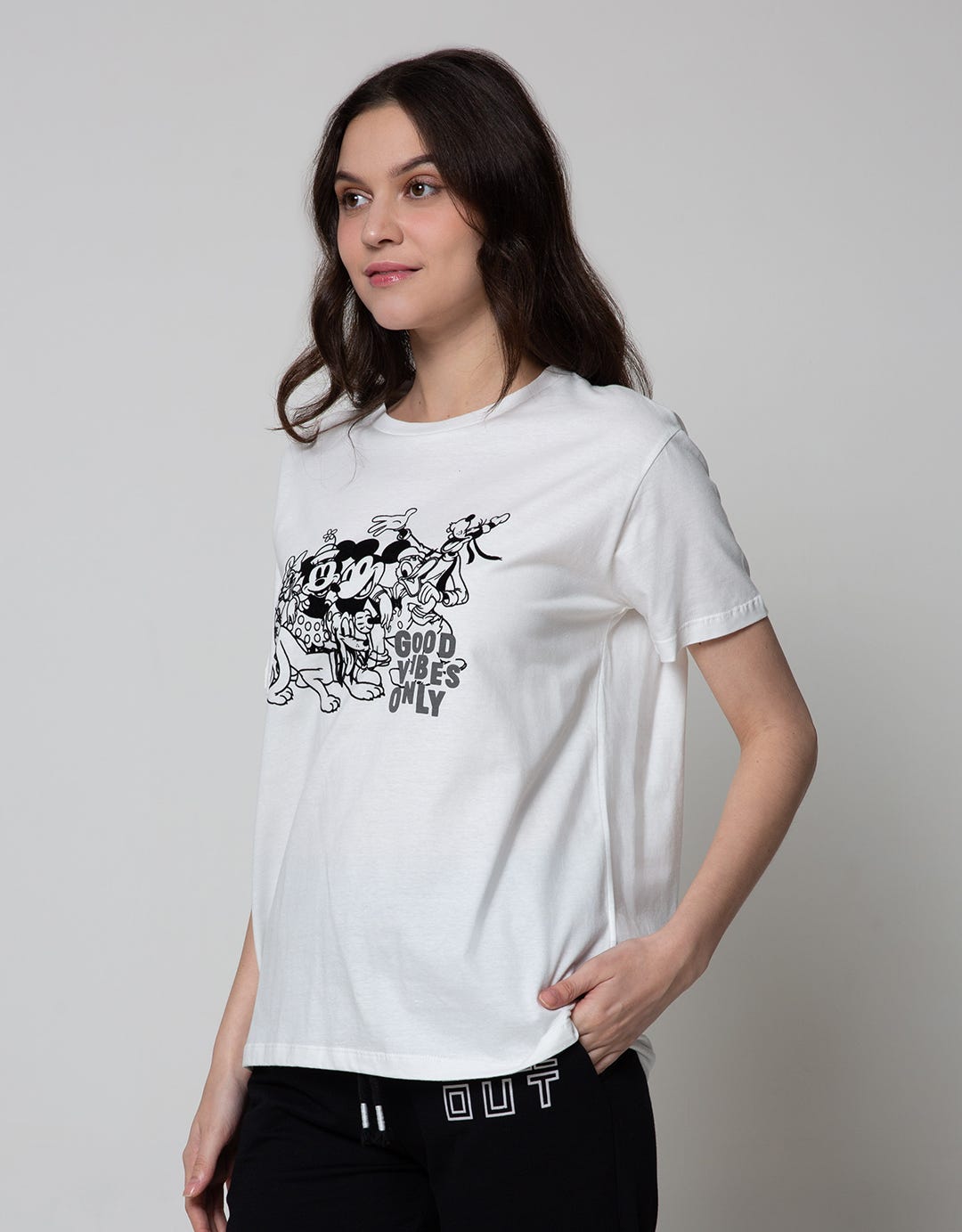 Disney Pursuit Of Freedom Good Vibes Only Short Sleeve T-Shirt