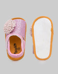 Pipiniko Baby Shoes Girls Glitter Flower