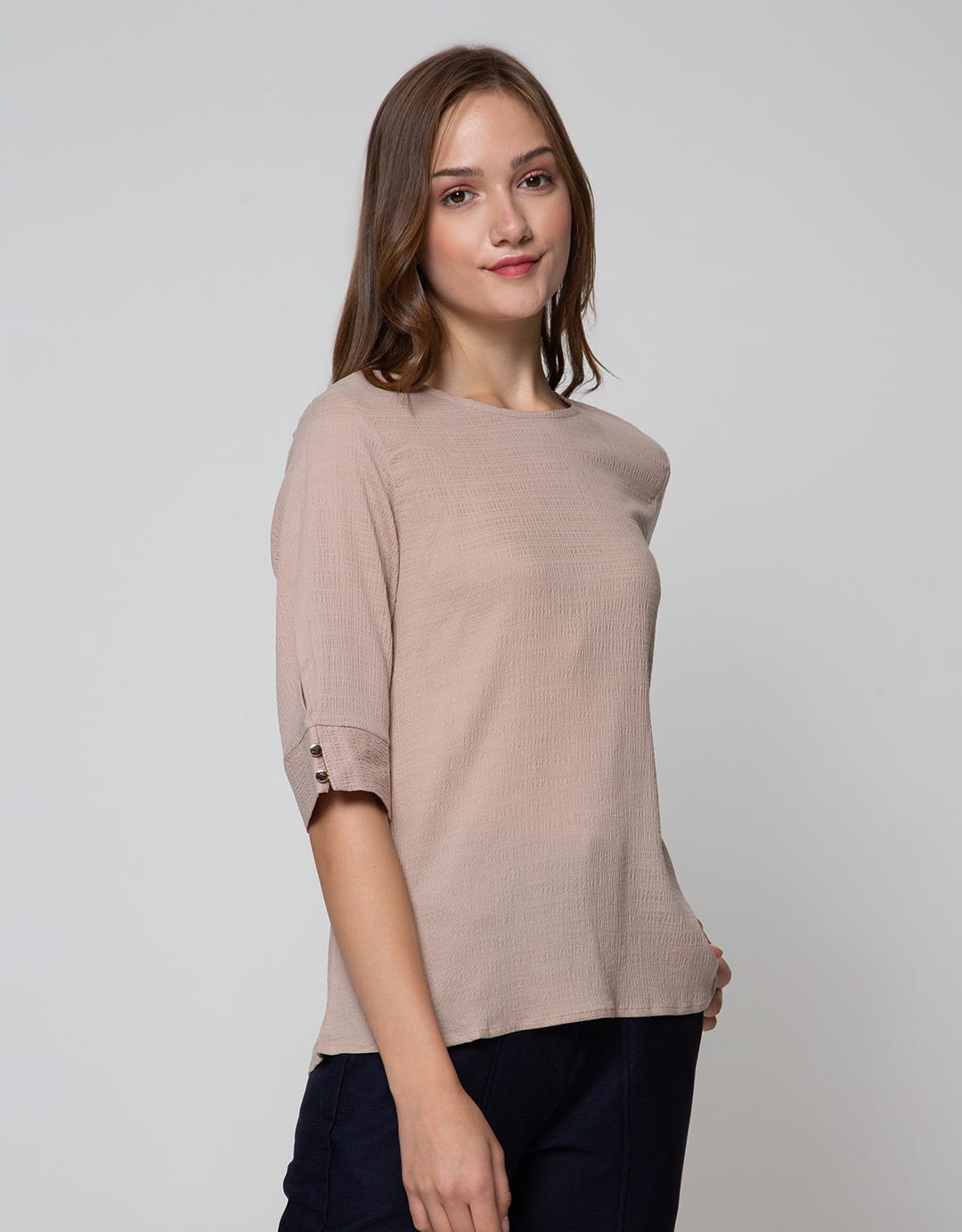 St. Yves Blouse Krinkle Tencel