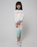Little M Sweatshirt Tie Dye Rainbow Stay Cool