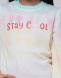 Little M Sweatshirt Tie Dye Rainbow Stay Cool