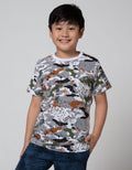 Aero Short Sleeve Camo Tiger Brown