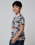 Aero Short Sleeve Camo Tiger Brown