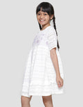 Cardinal Kids Girl Embro Text Dress