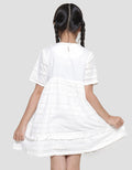 Cardinal Kids Girl Embro Text Dress