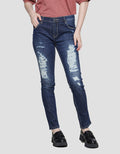 Cardinal Girl Ripped Detail Celana Skinny Denim Wanita
