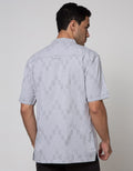 Cardinal Casual Short Sleeve Recatngular Motif