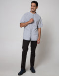 Cardinal Casual Short Sleeve Sqaure Shadow Look