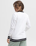 Logo Jeans Offwhite Black Long Sleeve Sweater