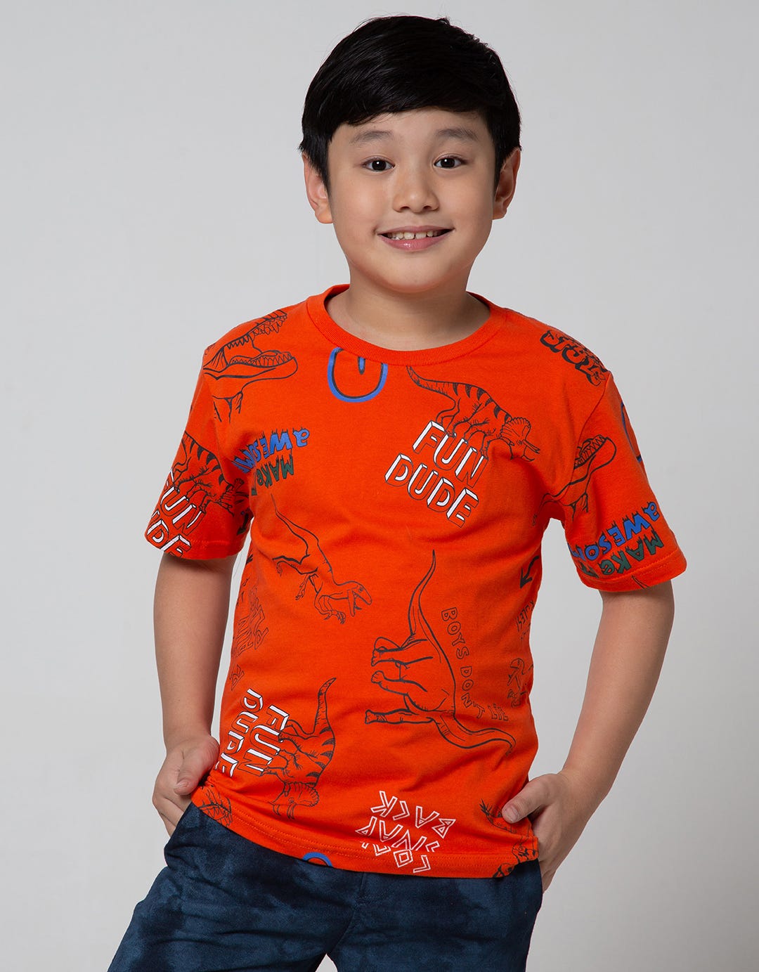 Aero Short Sleeve Awesome Dino