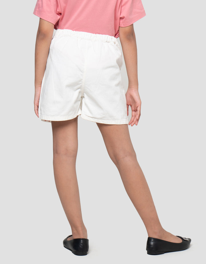 Nevada Woven Lipit Kantong Rok Celana Anak Perempuan