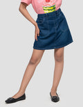 Nevada Denim Kantong Rok Celana Anak Perempuan