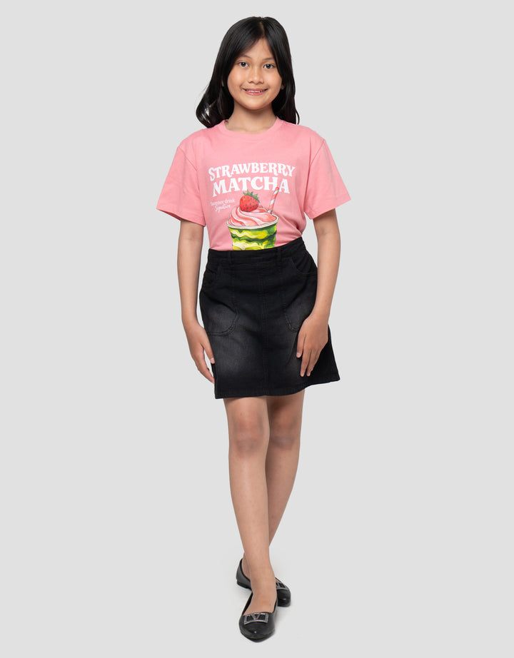 Nevada Denim Kantong Rok Celana Anak Perempuan