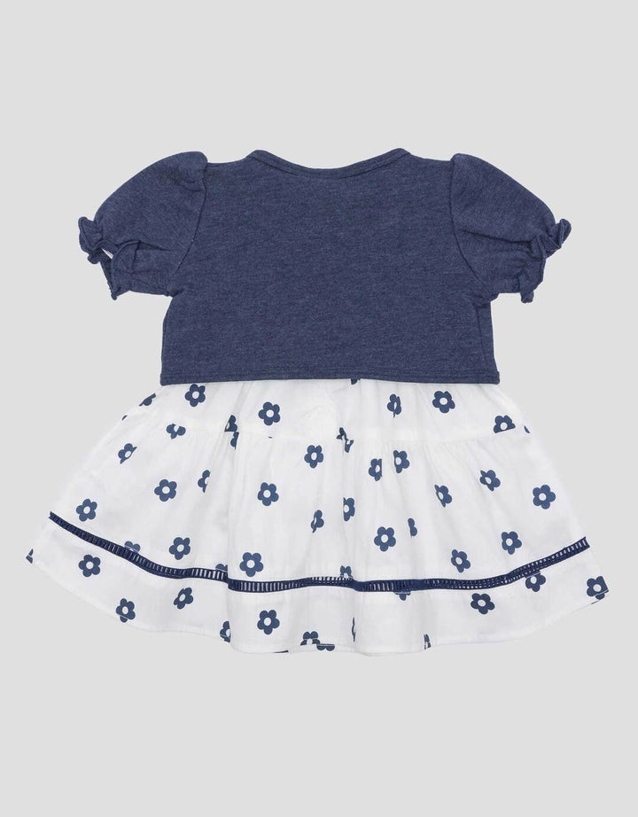 Little M Woven Print Flower With Bolero Dress Anak Bayi